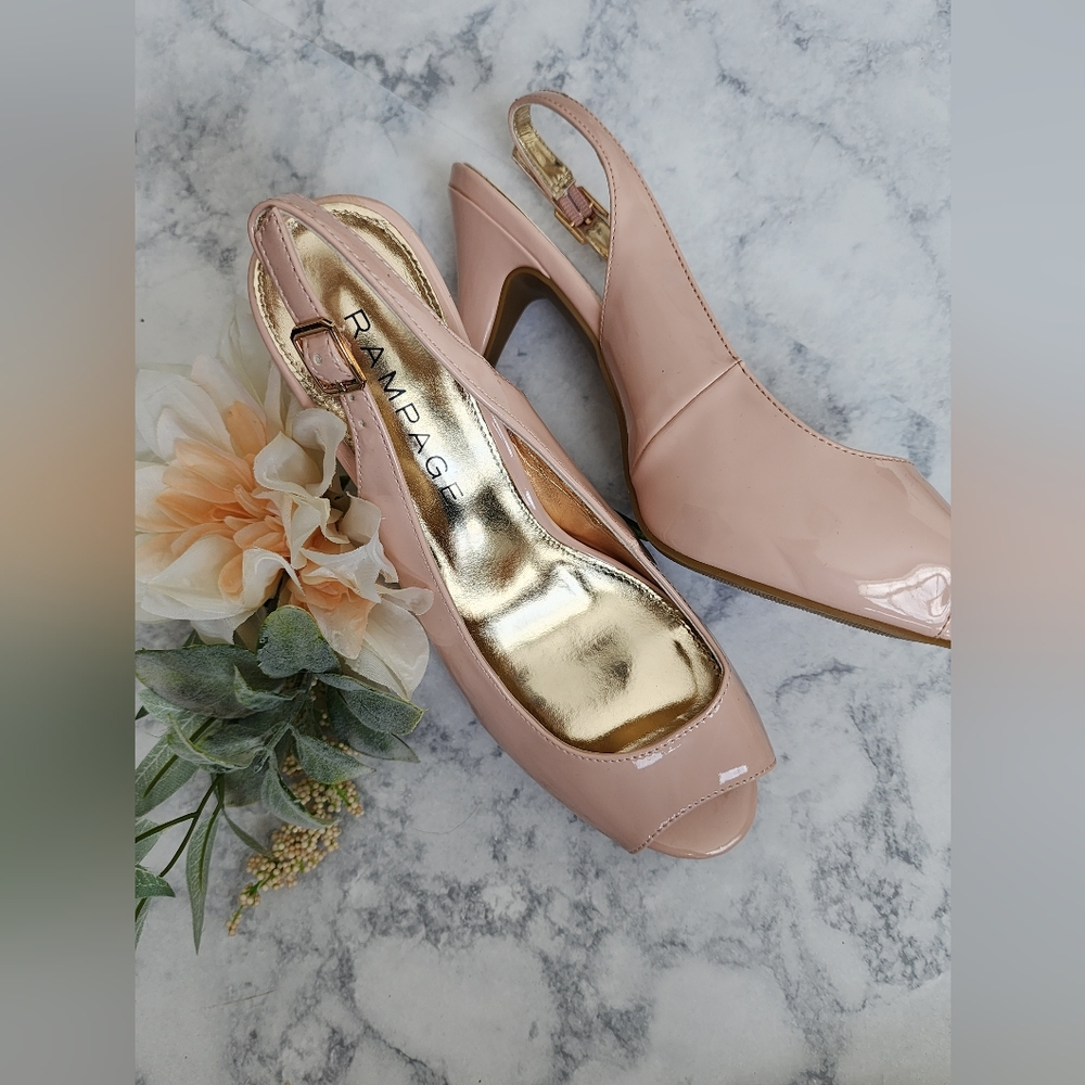 Rampage Blush Heels